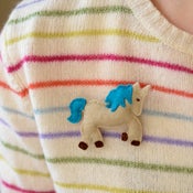 Image of Unicorn Brooch