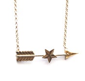 Image of Antique ' Star struck' necklace