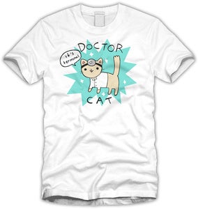 Doctor Cat T-shirt - Men's Sizes