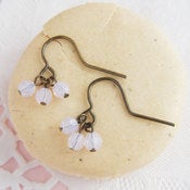 Image of Tiny cluster earrings