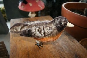 Image of Handmade Mohair Robin