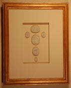 Image of Framed Intaglios - "Hanna Riley" Design - small size (12 3/4"x16")