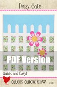 Image of PDF Pattern: Daisy Gate
