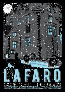 Image of LaFaro SXSW Shows Screenprint