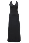 Image of Vintage 1970s Halterneck Maxi Dress