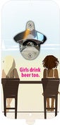 Image of Clink N Drink Girls Drink Beer Too