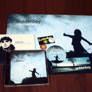 Image of Goldenboy CD & poster pack