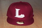 Image of lexington legends burgunday / maroon new era ! 