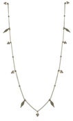 Image of Simple Chain Necklace, Sterling Silver, 16"