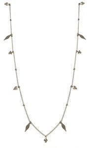 Image of Simple Chain Necklace, Sterling Silver, 16"