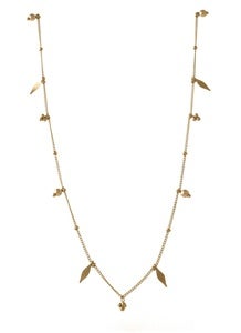 Image of Simple Chain Necklace, Gold Fill, 16"