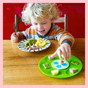 Image of Piatto-gioco per mangiare divertendosi (Mangigi)