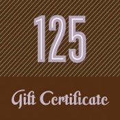 Image of Gift Certificate - $125