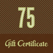 Image of Gift Certificate - $75