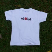 Image of ALOHA FOR JAPAN RELIEF KIDS TEE BY GRP HOME