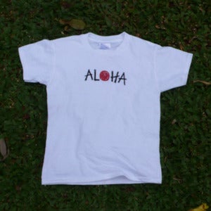 Image of ALOHA FOR JAPAN RELIEF KIDS TEE BY GRP HOME