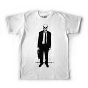 Image of Already Dead figure tee - white.