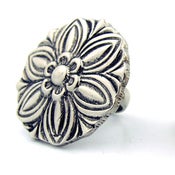 Image of Saguaro Flower Oversized Cocktail Ring