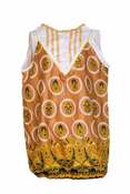 Image of Robe boule "Cercles de feu" / "Fire circles" Ball dress