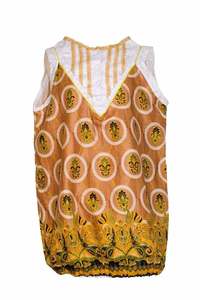 Image of Robe boule "Cercles de feu" / "Fire circles" Ball dress