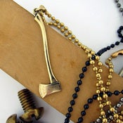Image of UNION Parts & Recreation Toolbox Necklace- Axe Charm on 30 inch Ballchain 