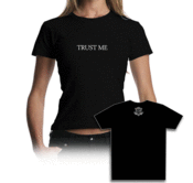 Image of "Trust Me" Skinny T-Shirt - Womens