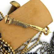 Image of UNION Parts & Recreation Toolbox Necklace- Wrench Charm on Ballchain Necklace 