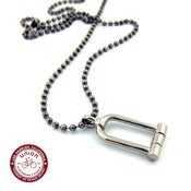 Image of UNION Parts & Recreation Bicycle Jewelry- U-Lock Charm Necklace