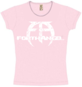 Image of Pink Babydoll Tee - Logo Tee