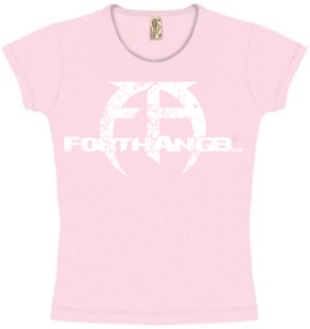Image of Pink Babydoll Tee - Logo Tee