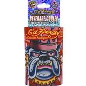Image of Ed Hardy Can Cooler - Bulldog 