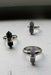 Image of Sterling Silver Ring with Crystal