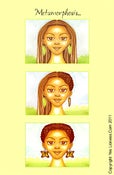 Image of The "Metamorphosis" card $3.00