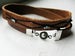 Image of Hand-Stitched + Beaded Wrap-Around Leather Bracelet