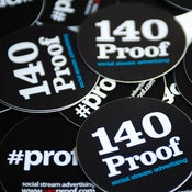 Image of 140 Proof stickers
