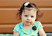 Image of NEW! The Phoenix Little Girl Rosette Hair Clip {Choose Your Colors}