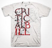 Image of Gray Critical Bill Full Front Men's T- Shirt