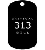 Image of Critical Bill DOG TAGS