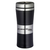 Image of Cobalt Travel Mug - Silver