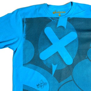 Image of X MARKS THE SPOT TEE Blue