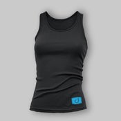 Image of Switchback Ribbed Women's Tank - Black