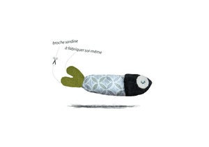 Image of Kit broche sardine
