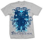 Image of A Sinful Attraction grey floral tee