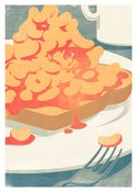 Image of Beans on Toast         50x70cm