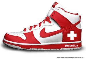 Image of Helvetica Sneakers
