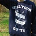 Image of "No Gutts, No Glory" Navy Blue, Sweatshirt
