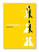 Image of Congratulations. Check One!