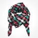 Image of cameron petrol scarf tuch_