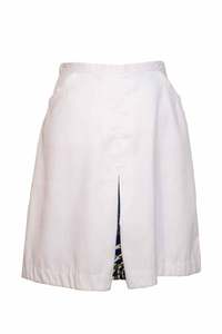Image of Jupe pli blanche / White pleat skirt