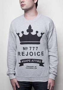 Image of "Rejoice No.777" on Gray Crew
